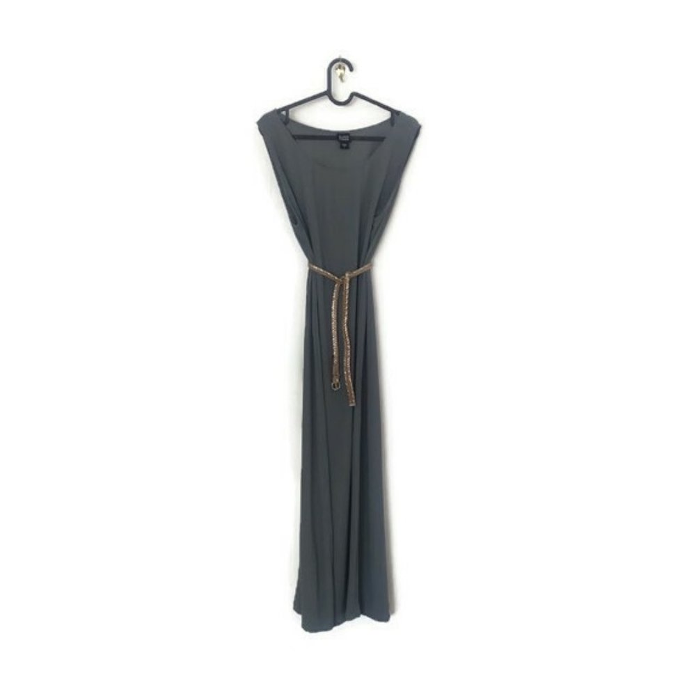 Gorgeous 100% Eileen Fisher Silk Maxi Dress